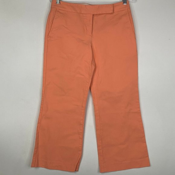 Express Design Studio Pants‎ Salmon Peach Sz4 Ankle - Picture 1 of 7